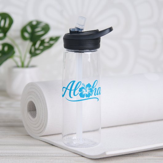 Aloha Water bottle Trinkflasche (Yoga (gedreht))