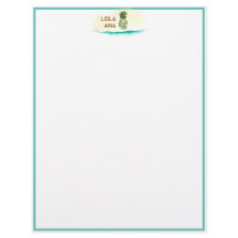 Aloha Watercolor Ananas Island