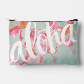 Aloha Watercolor Pouch Zubehörtasche (Vorderseite)