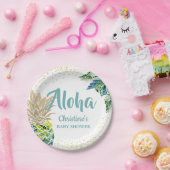 Aloha Watercolor Tropical Pineapier Teller (Party)