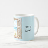 Aloha-Weihnachtsbaum Kaffeetasse (VorderseiteRechts)