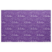 ALOHA weißes, nahtloses Muster mit LINES Stoff (Fat Quarter (45,7 x 55,9 cm))