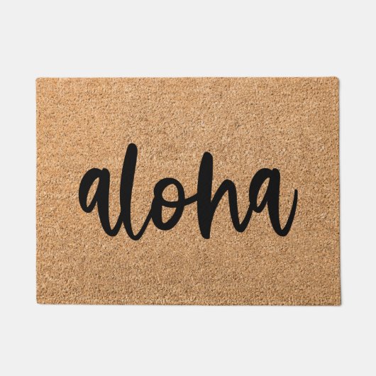 Aloha Welcome Mat Doormat Fußmatte (Vorderseite)