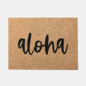 Aloha-Willkommensmatte Türmatte (Vorderseite)