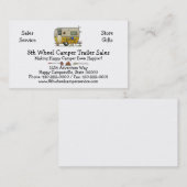 Aloha Wohnwagenanhänger M Visitenkarte (Vorne/Hinten)