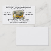 Aloha Wohnwagenanhänger Visitenkarte (Vorne/Hinten)