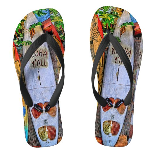 Aloha Yall Badesandalen (Fußbett)