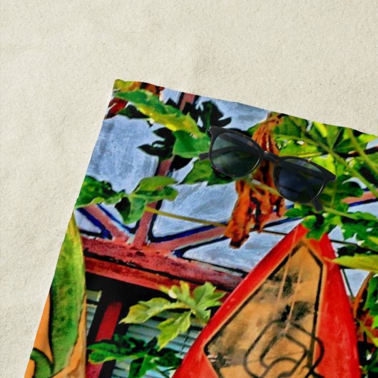 Aloha Yall Strandtuch (Beispiel)