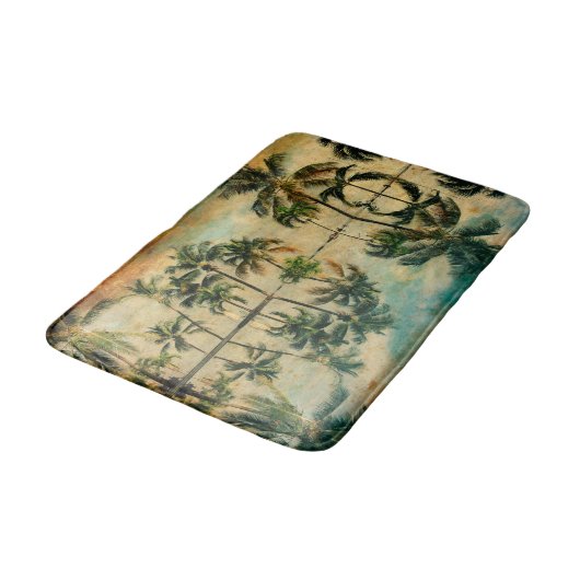 Aloha Zuhause Bath Mat Badematte (Schrägansicht)