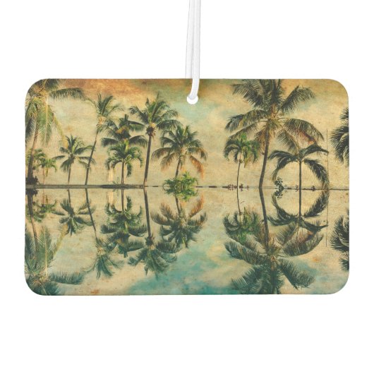 Aloha Zuhause Car Freshener Autolufterfrischer (Rückseite)