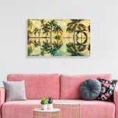 Aloha Zuhause Leinwände Art Leinwanddruck (Insitu (Wohnzimmer))