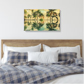 Aloha Zuhause Leinwände Art Leinwanddruck (Insitu (Schlafzimmer))