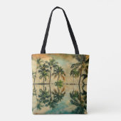 Aloha Zuhause Tote Bag Tasche (Rückseite)