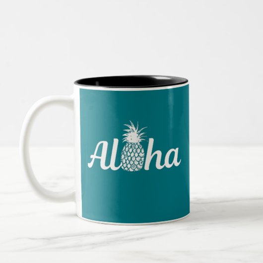 Aloha Zweifarbige Tasse (Links)