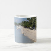 Alona Beach, Panglao Island, Bohol, Philippinen Kaffeetasse (Mittel)