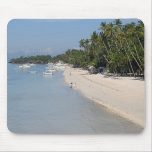 Alona Beach, Panglao Island, Bohol, Philippinen Mousepad
