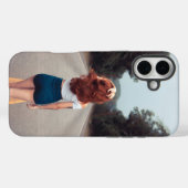 Alone Girl iPhone Case (Rückseite (Horizontal))