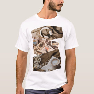 "ALONE" Minimalistische Tasse - ästhetisches Gesch T-Shirt