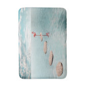 Alone – Quiet Balance Badematte (Vorderseite Vertikal)