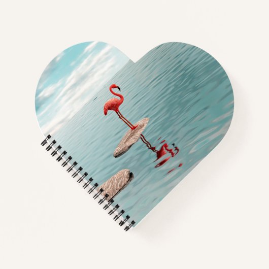 Alone – Quiet Balance Notizblock (Vorderseite)