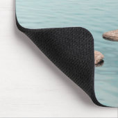 Alone – Stille Balance Mousepad (Ecke)