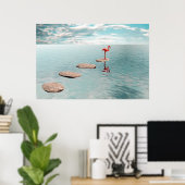 Alone – Stille Balance Poster (Heimbüro)