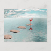 Alone – Stille Balance Postkarte (Vorderseite)