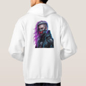 Alone Tax in front Alone Boy sticker in back Hoodie (Rückseite)