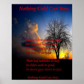 Alone Tree Poster (Vorne)