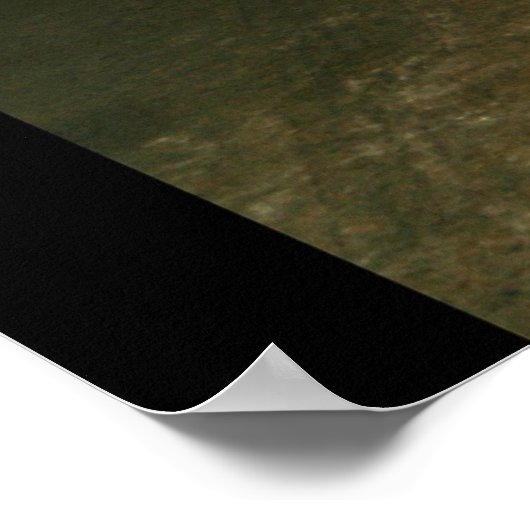 Alone vor Gott Poster (Ecke)