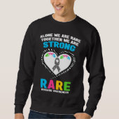 Alone We Are Rare Together We Are Strong Rare Dise Sweatshirt (Vorderseite)