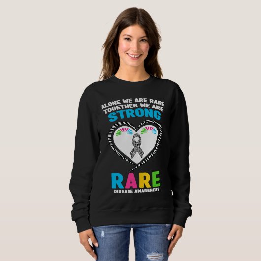 Alone We Are Rare Together We Are Strong Rare Dise Sweatshirt (Vorne ganz)