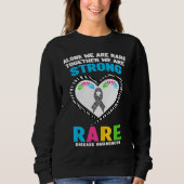Alone We Are Rare Together We Are Strong Rare Dise Sweatshirt (Vorderseite)