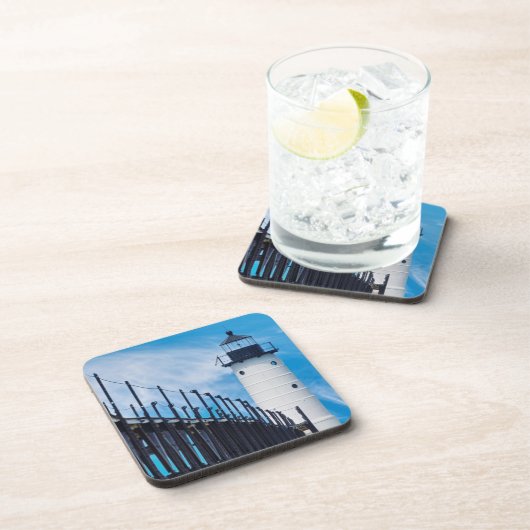 Along Manistee Getränkeuntersetzer (Rechte Seite)