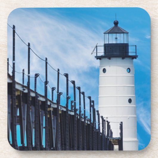 Along Manistee Getränkeuntersetzer (Vorderseite)