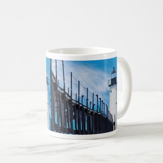 Along Manistee Kaffeetasse (VorderseiteRechts)