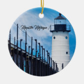 Along Manistee Keramik Ornament (Vorne)