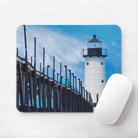 Along Manistee Mousepad (Mit Mouse)