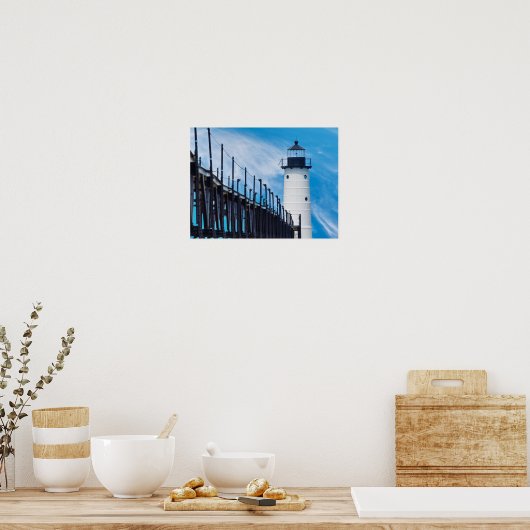 Along Manistee Poster (Küche)