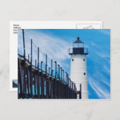 Along Manistee Postkarte (Vorne/Hinten)