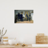 Alonzo Chappel Lee Übergabe an Zuschuss Poster (Küche)