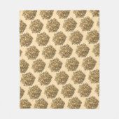 Aloo Gobi Kartoffeln Kauliblume Indische Küche Fleecedecke (Vorderseite)