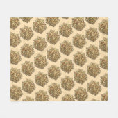 Aloo Gobi Kartoffeln Kauliblume Indische Küche Fleecedecke (Vorderseite (Horizontal))