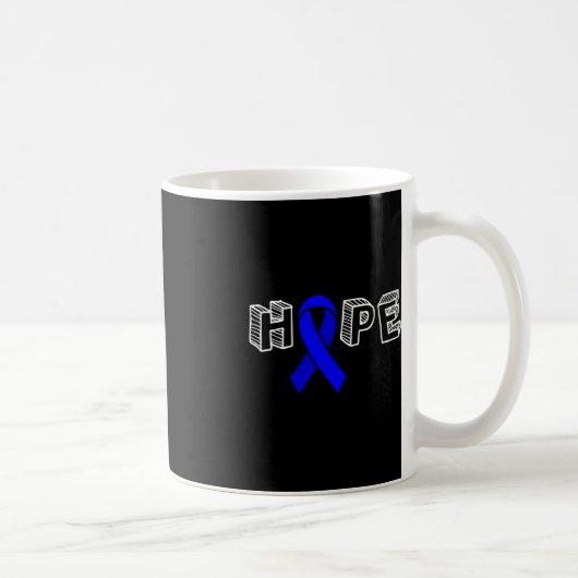 Alopecia Areata Awareness Hope Kaffeetasse (Rechts)