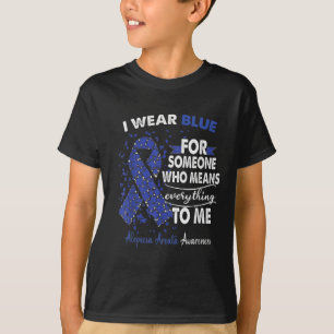 Alopecia Areata Bewusstsein ich trage Blau für jem T-Shirt