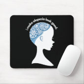 Alopecia Areata Geschenk - Haarausfall Aufmerksamk Mousepad (Mit Mouse)