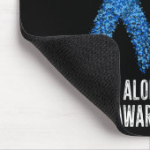 Alopecia Areata Sein Kampf ist mein Kampf Alopezie Mousepad (Ecke)