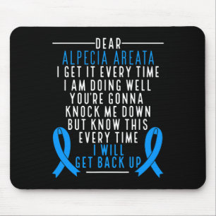 Alopecia Areata Sensibilisierung Ich werde wieder  Mousepad