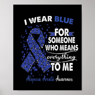 Alopecia Areata Sensibilisierungskampagne Helfersh Poster