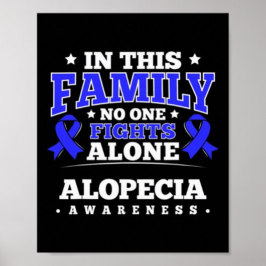 Alopecia Areata Survivor Poster (Vorne)
